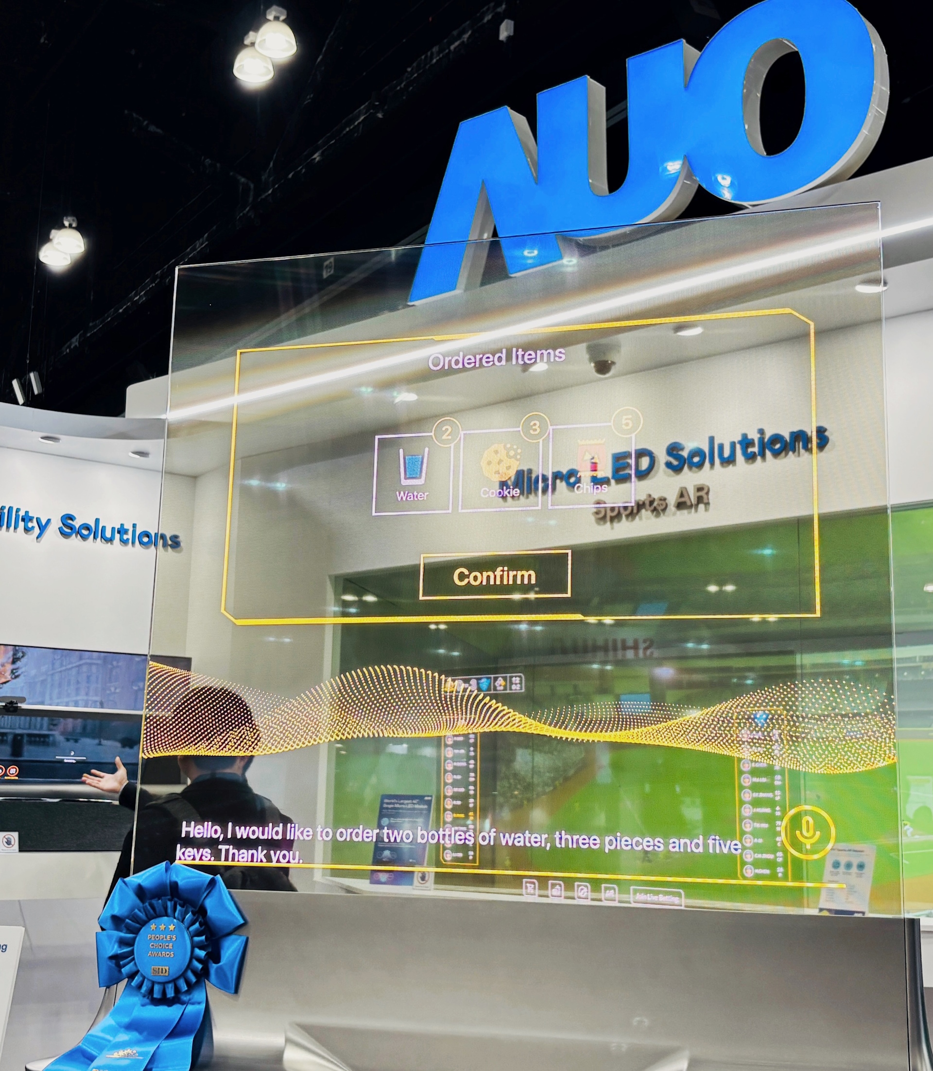 AUO Wins People��s Choice Awards at SID 2026 with Micro LED Innovations