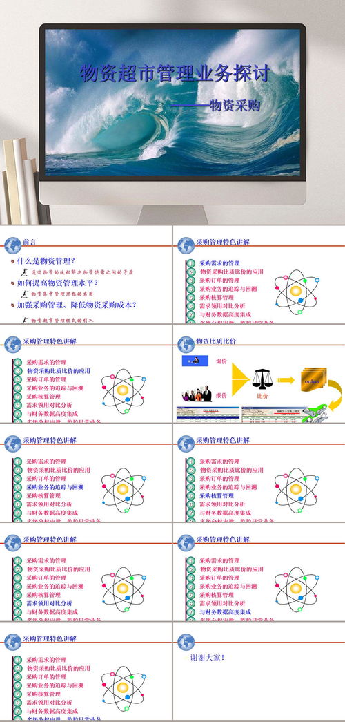 物資超市管理業務探討主題內容ppt 海報2